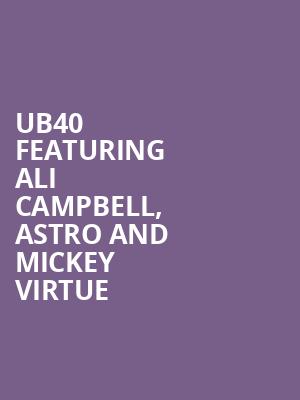 UB40 featuring Ali Campbell, Astro and Mickey Virtue at O2 Arena